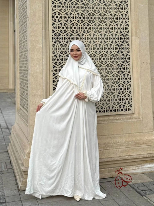 Ayollar uchun hijobli abaya ko‘ylak – namoz, Umra va Haj ibodati uchun