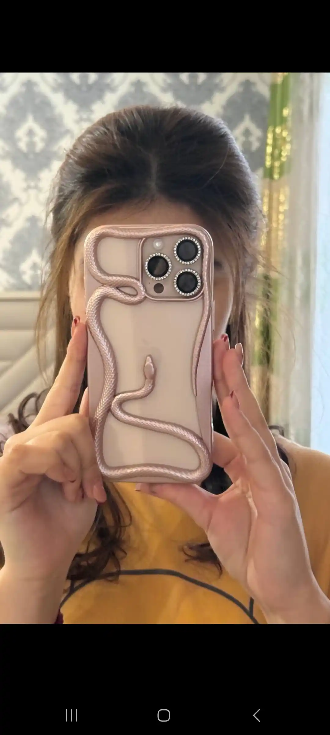 Чехол для iPhone 11, 12, 13, 14, 15, 16, 17, Pro, Pro Max, Plus Змея