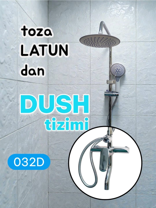 Sof jezdan yasalgan dush tizimi - uzoq muddat xizmat qiladigan, zanglamaydigan jez