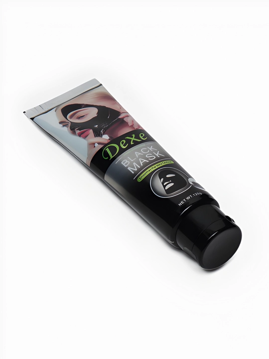 Qora nuqta va akne uchun Dexe tozalovchi qora yuz niqobi, 120 g