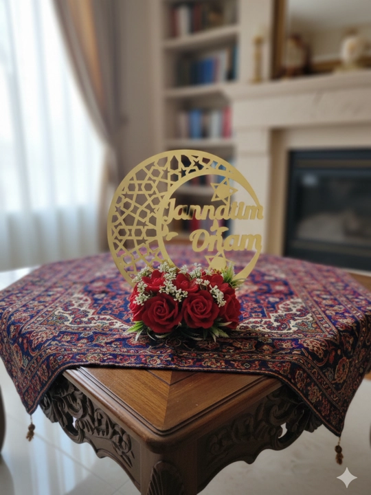 Sovun gullari bilan bezatilgan Jannatim onam va Eid  muborak , ajoyib hadya