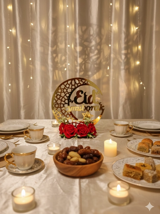 Sovun gullari bilan bezatilgan Jannatim onam va Eid  muborak , ajoyib hadya
