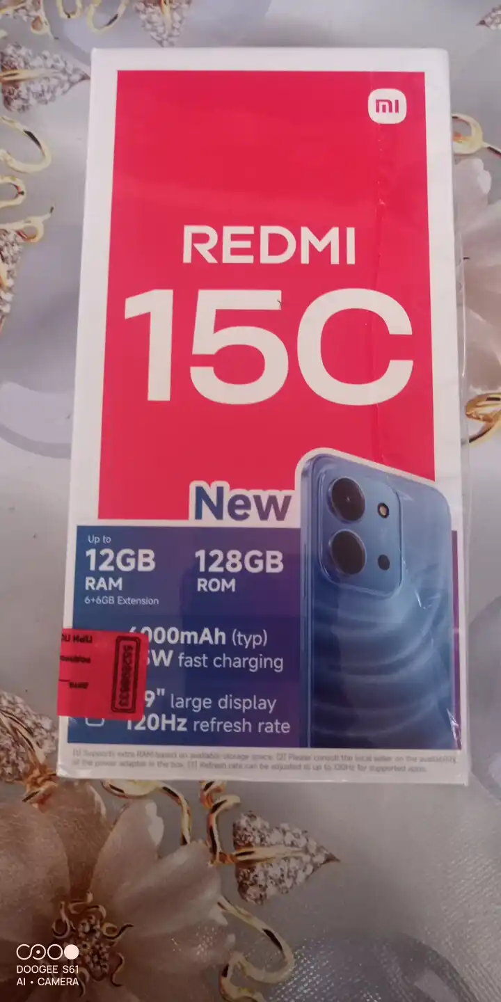 Smartfon Redmi 15C, 8/256 GB, 6.9" IPS 120 Hz, 50 MP, MediaTek Helio G81 Ultra, 6000 mA/s