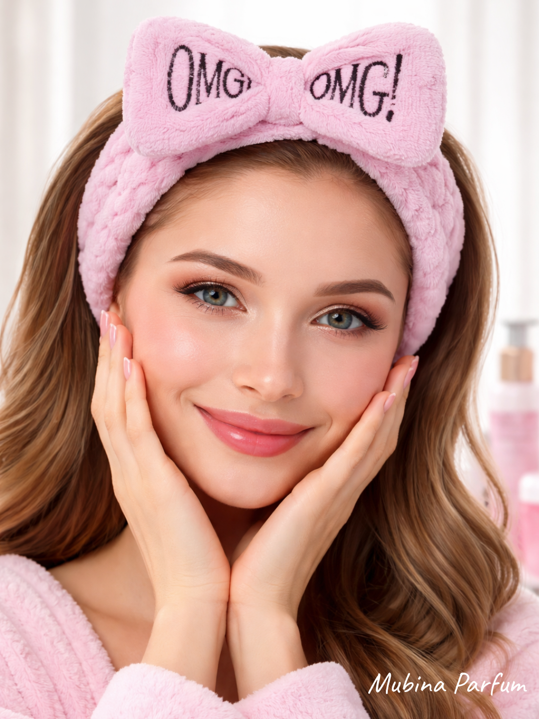 Yuzni yuvish uchun obodok, bosh tasmasi, sochlar uchun, kosmetik, bo'yanish uchun obodok - 