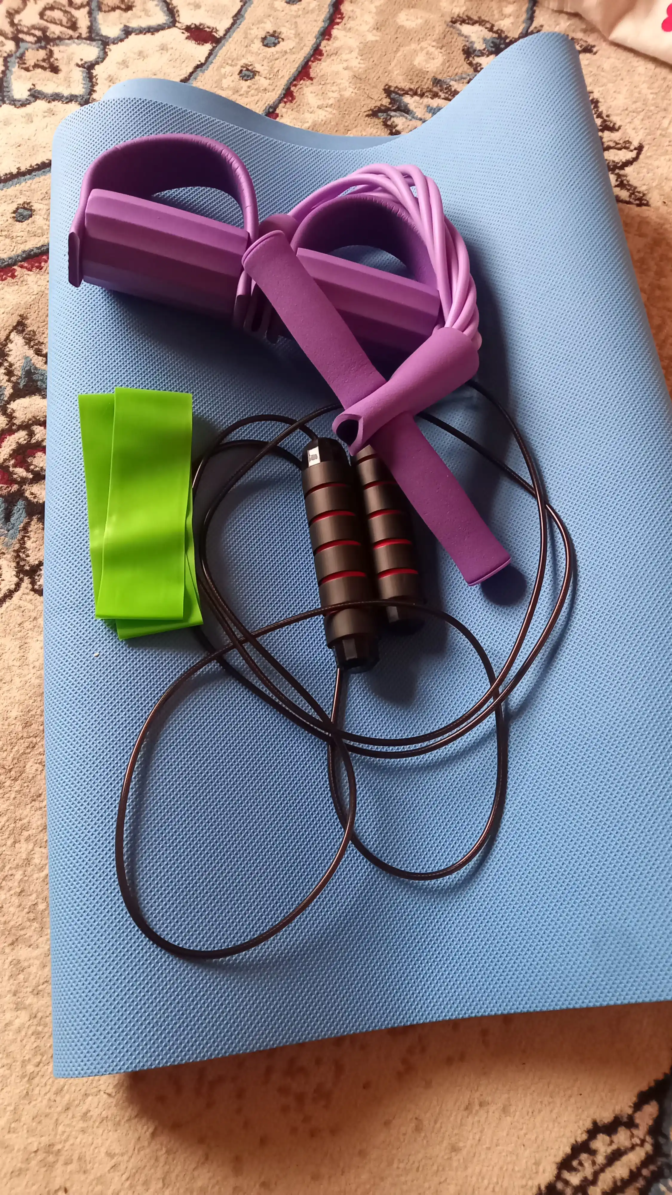 Metall arqon va podshipnikli fitnes va boks uchun tezkor sport arqonchasi