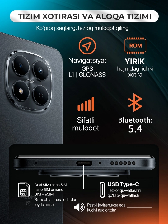Smartfon Xiaomi Redmi Note 15 Pro 5G, 200 MP, 6.83″ 1.5K, 6580 mAh