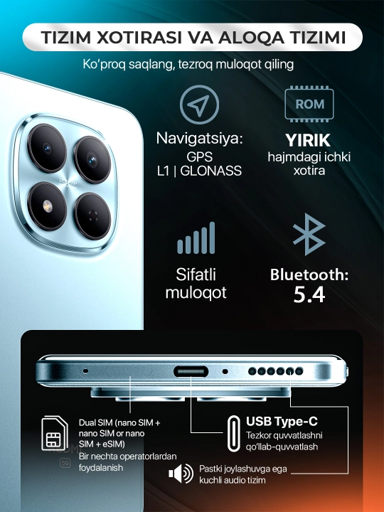 Смартфон Xiaomi Redmi Note 15 Pro 5G, 200 МП, 6.83″ 1.5K AMOLED, 6580 мАч