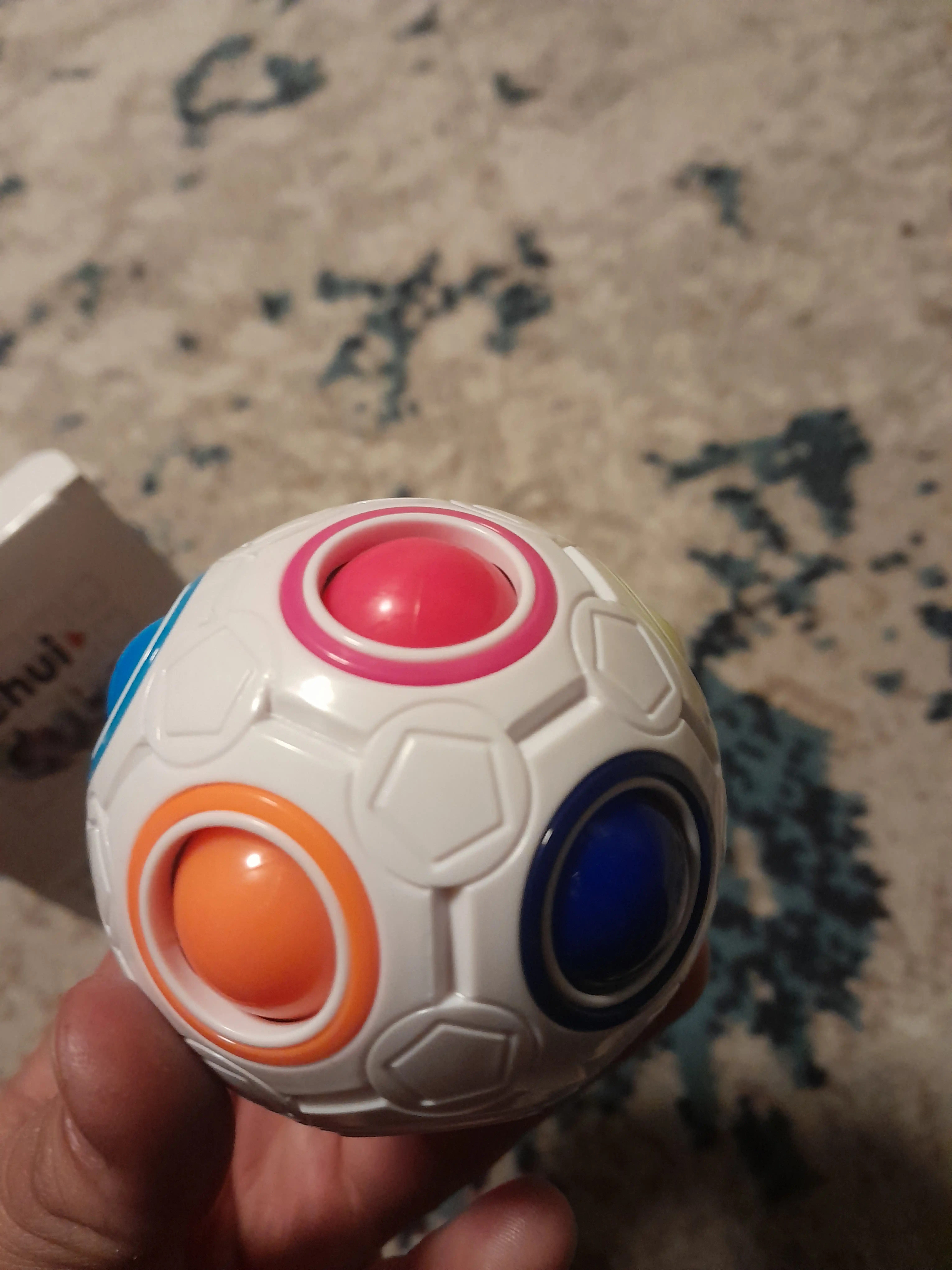 Головоломка шар Орбо QY Toys, логическая игра с цветными шариками
