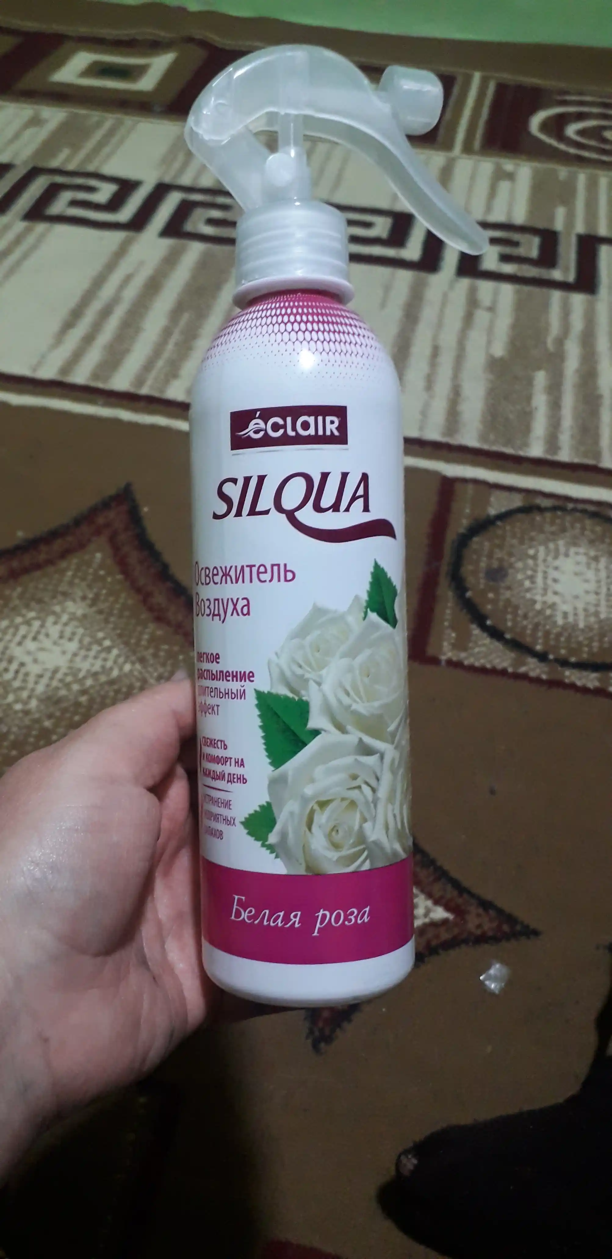 Oq atirgul, buzadigan amallar uy uchun havo spreyi, 400 ml