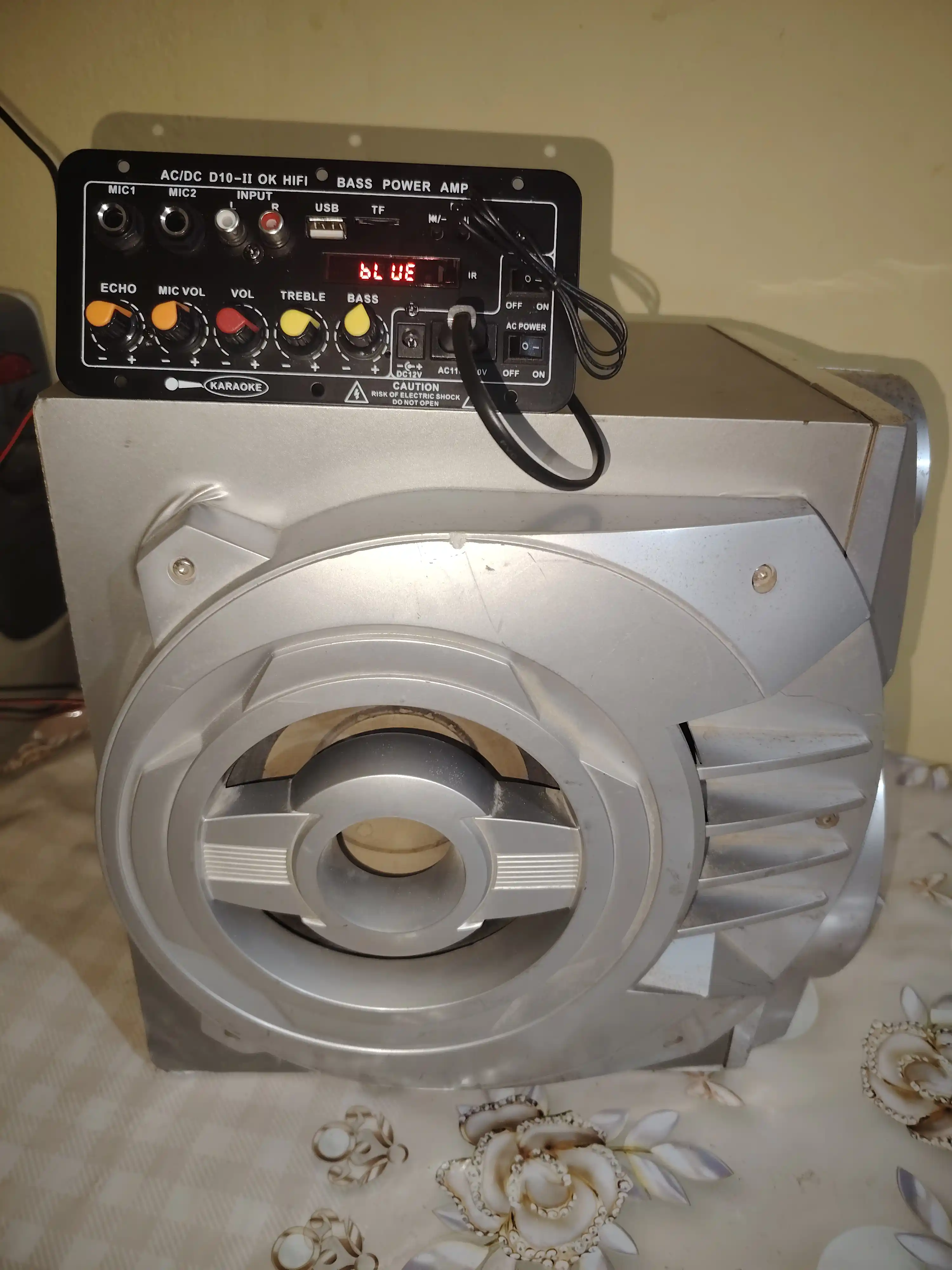 D10-II 120Вт BT/AUX/USB/TF аудиоусилитель, 1.1 канал, с сабвуфером