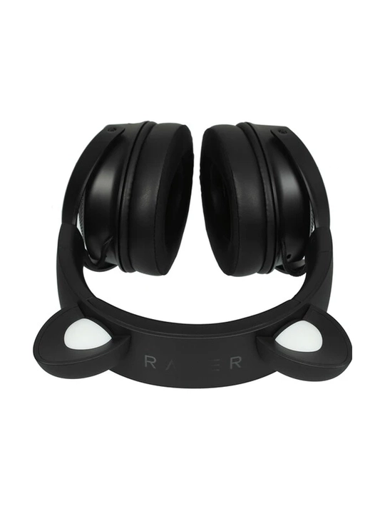 Razer Kraken Kitty V2 Pro quloqchinlari, simli, RGB yoritgich, 7.1 USB-A, o‘yin, qora