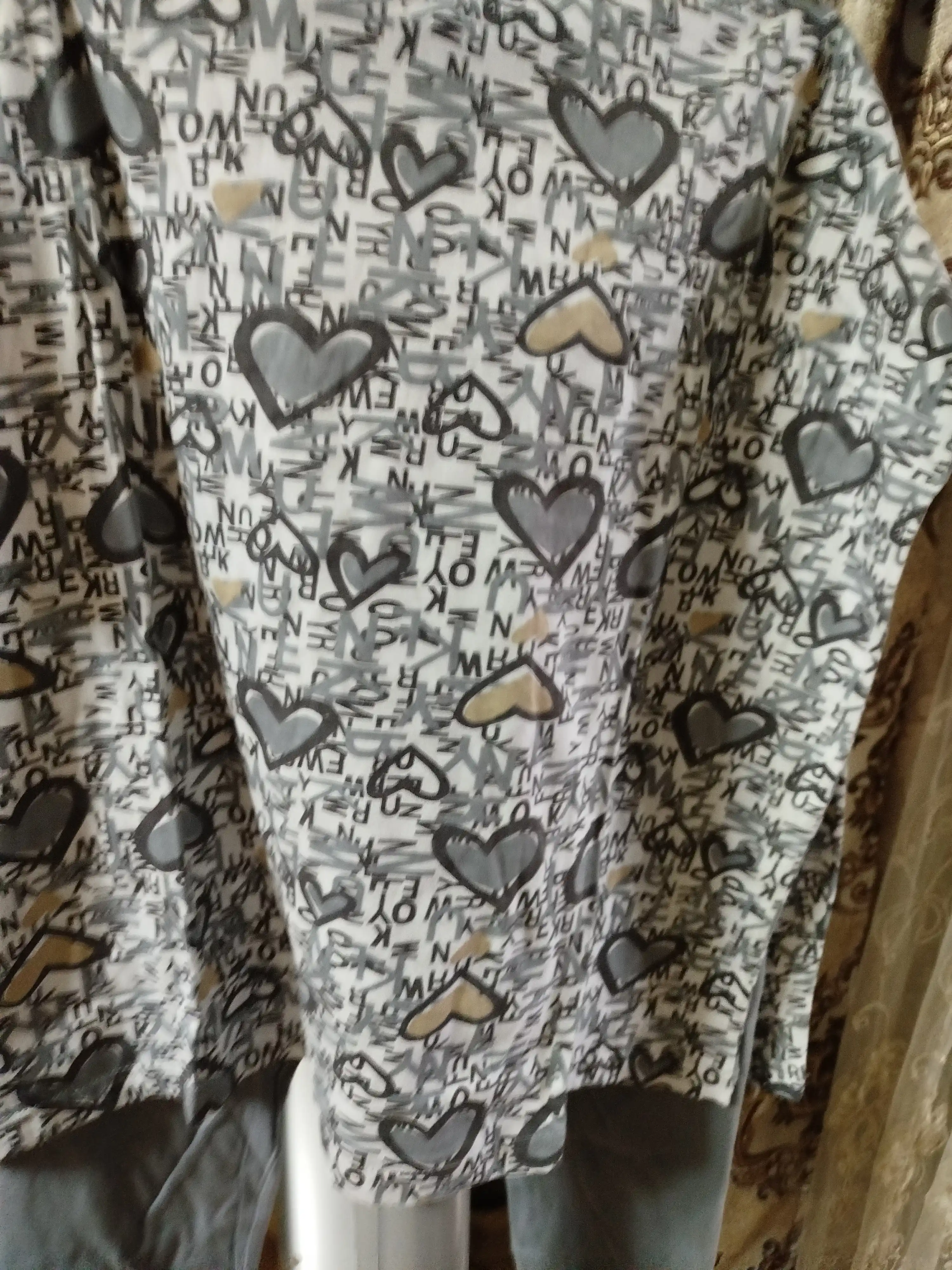 Ayollar pijama to‘plami, ishton va ko‘ylak, 100% paxta