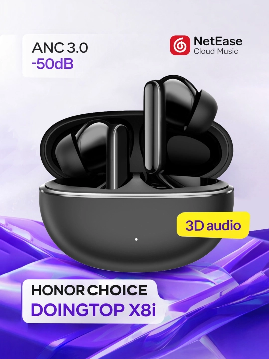 Simsiz quloqchinlar Honor Choice DOINGTOP X8i, ANC 3.0 -50db - 
