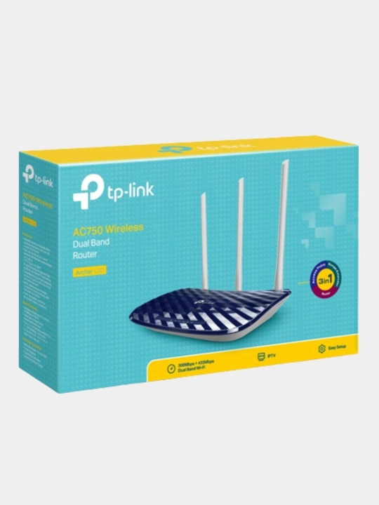 Двух Диапазонный Wi-Fi Роутер Tp-Link Archer C20 GPON Порт Не Доступен - 