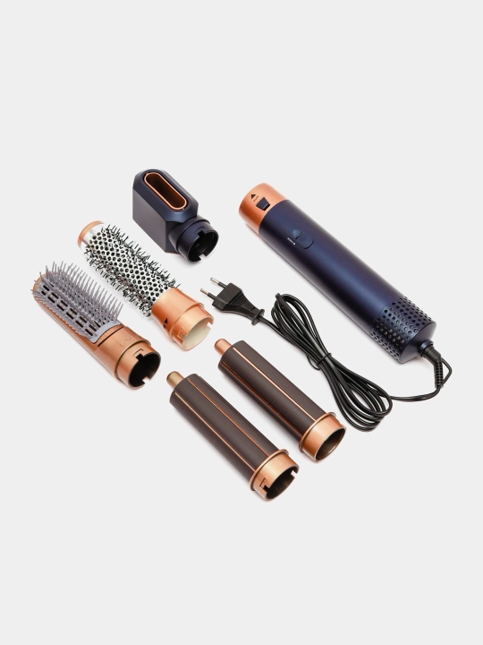 Dyson fen-stayler, 5 tasi 1 da, barcha turdagi sochlar uchun - 