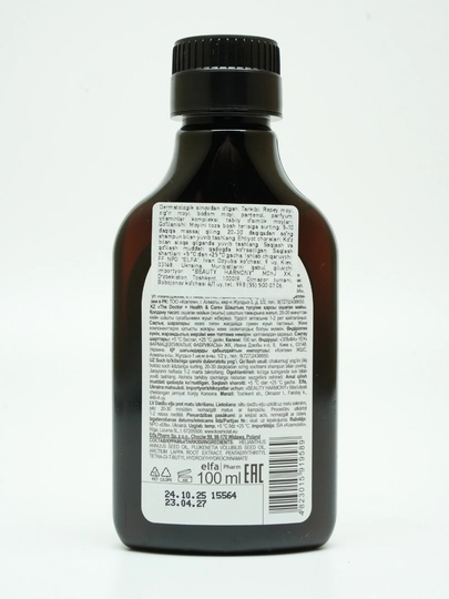 Domashniy Doktor repeynoe maslo 100ml: soch to'kilishiga qarshi va o'stirish