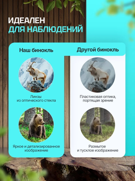 Бинокль Bushnell H2O 10 * 42, водонепроницаемый / азотозаполненный, Roof