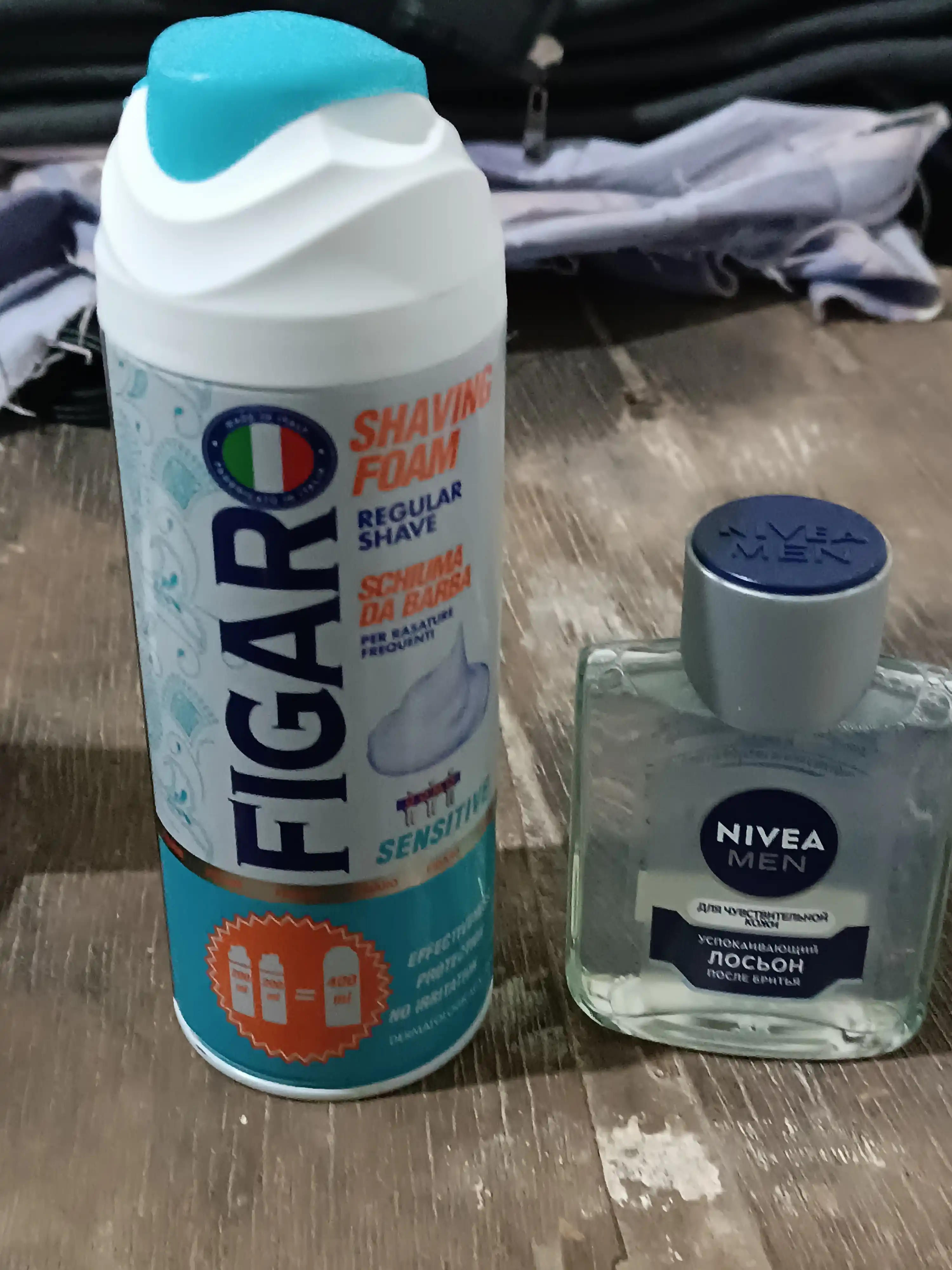 Пена для бритья Figaro Sensitive, для чувствительной кожи, 400 мл