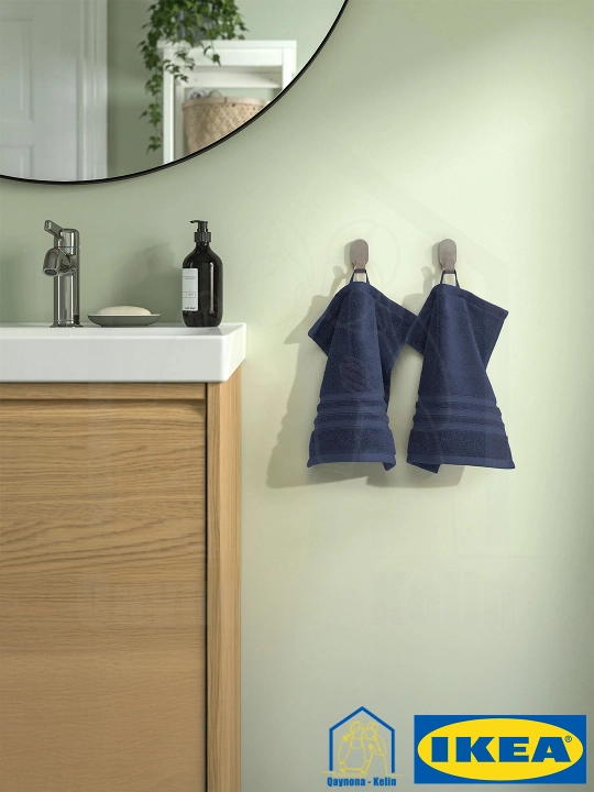 Полотенце для рук 30x30 см 1шт, хлопковое полотенце, BROKGLIM IKEA