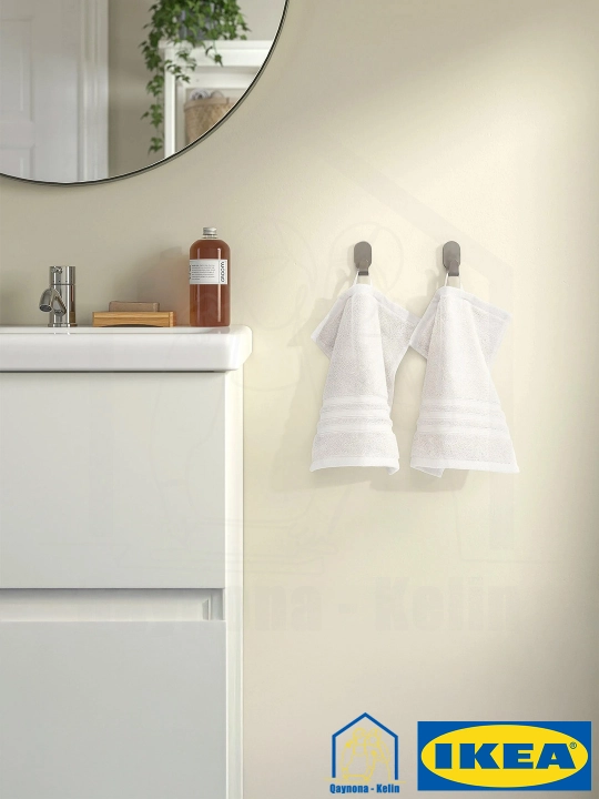 Полотенце для рук 30x30 см 1шт, хлопковое полотенце, BROKGLIM IKEA