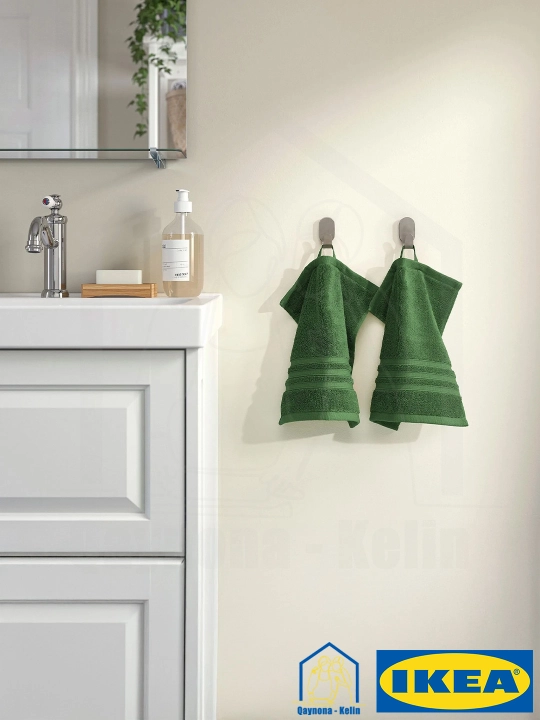 Полотенце для рук 30x30 см 1шт, хлопковое полотенце, BROKGLIM IKEA