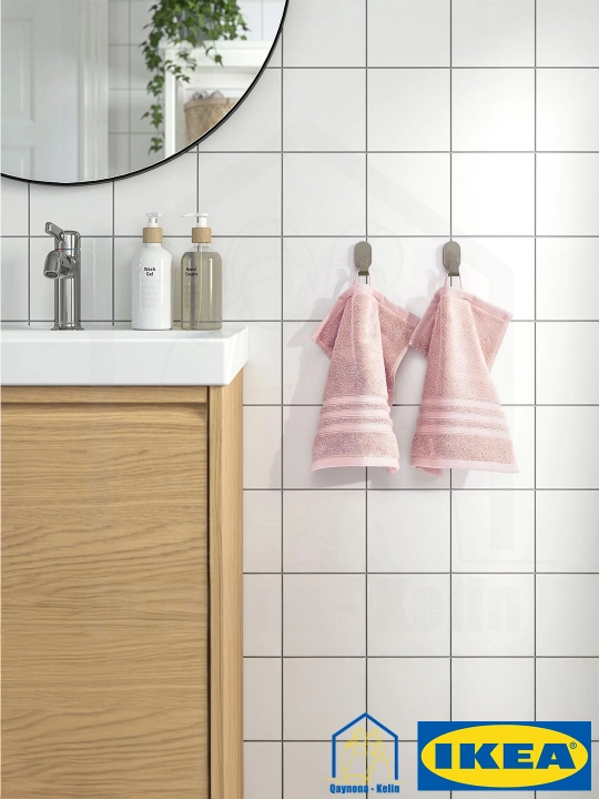 Полотенце для рук 30x30 см 1шт, хлопковое полотенце, BROKGLIM IKEA