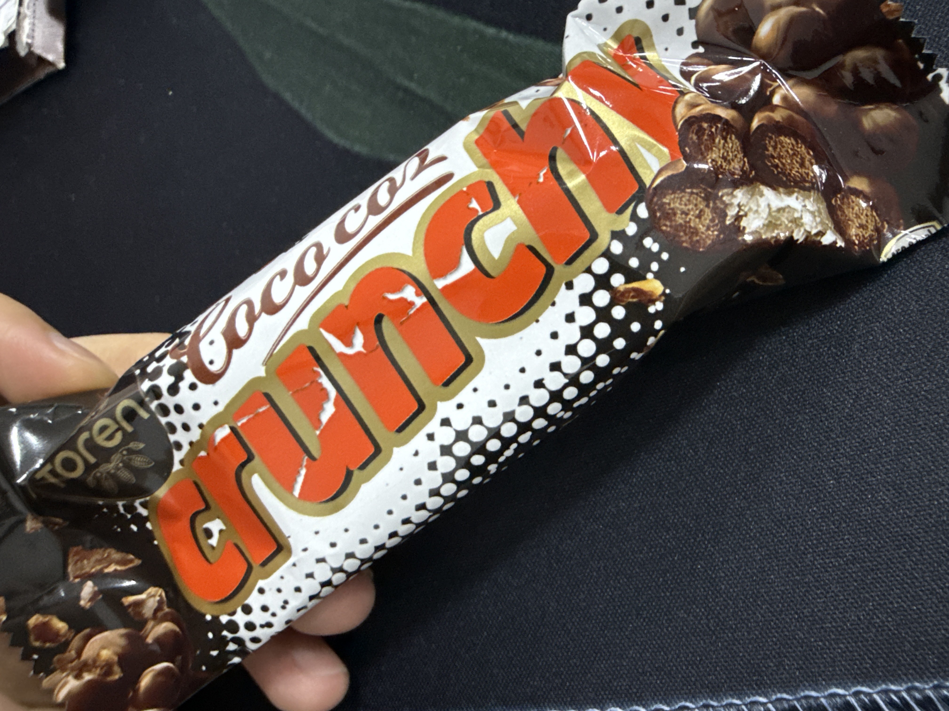 Кокосовый батончик Toren Coco Coz Crunchy, с воздушным рисом и молочной глазурью, 32 г