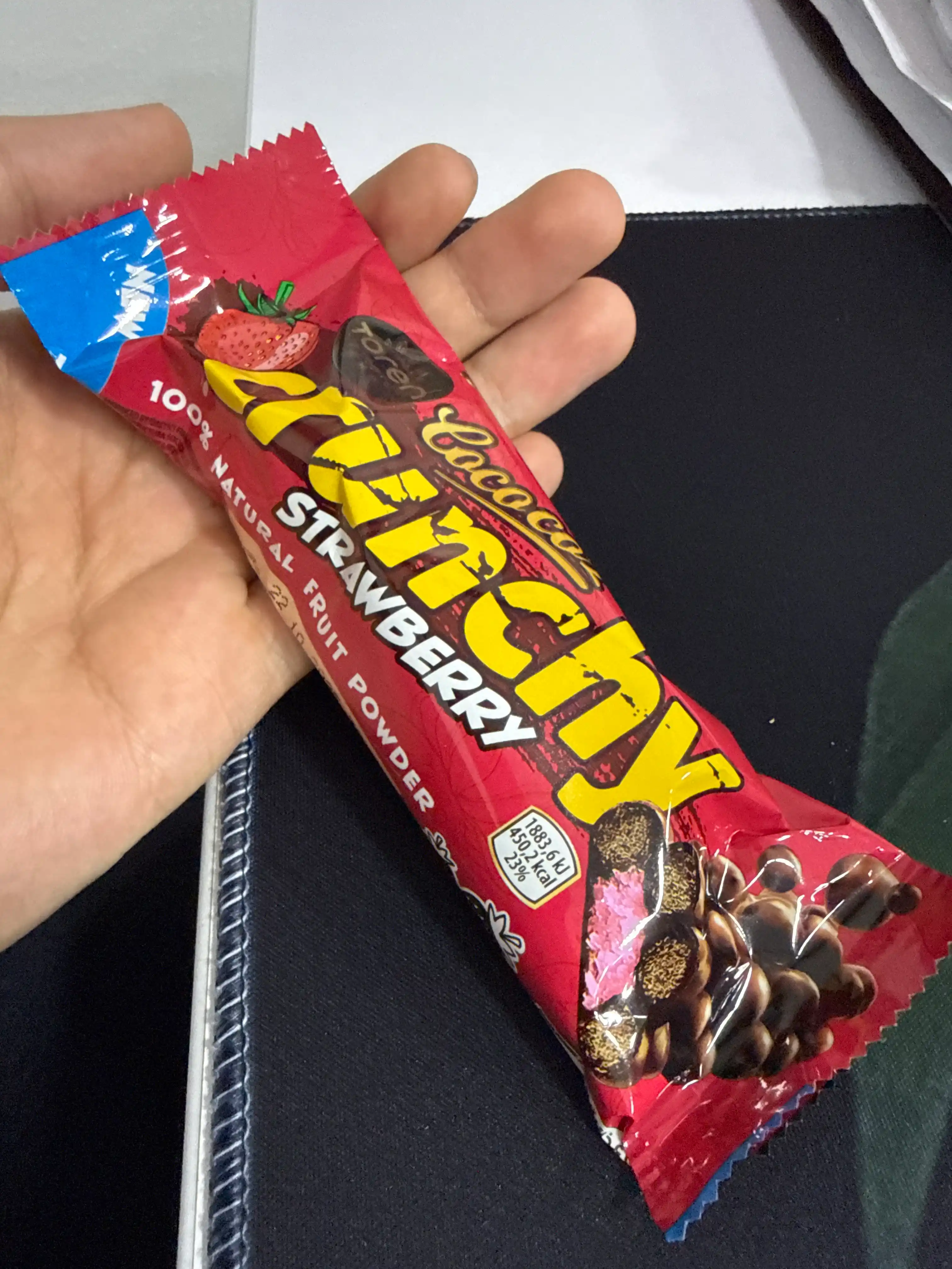 Кокосовый батончик Toren Coco Coz Crunchy, с воздушным рисом и молочной глазурью, 32 г