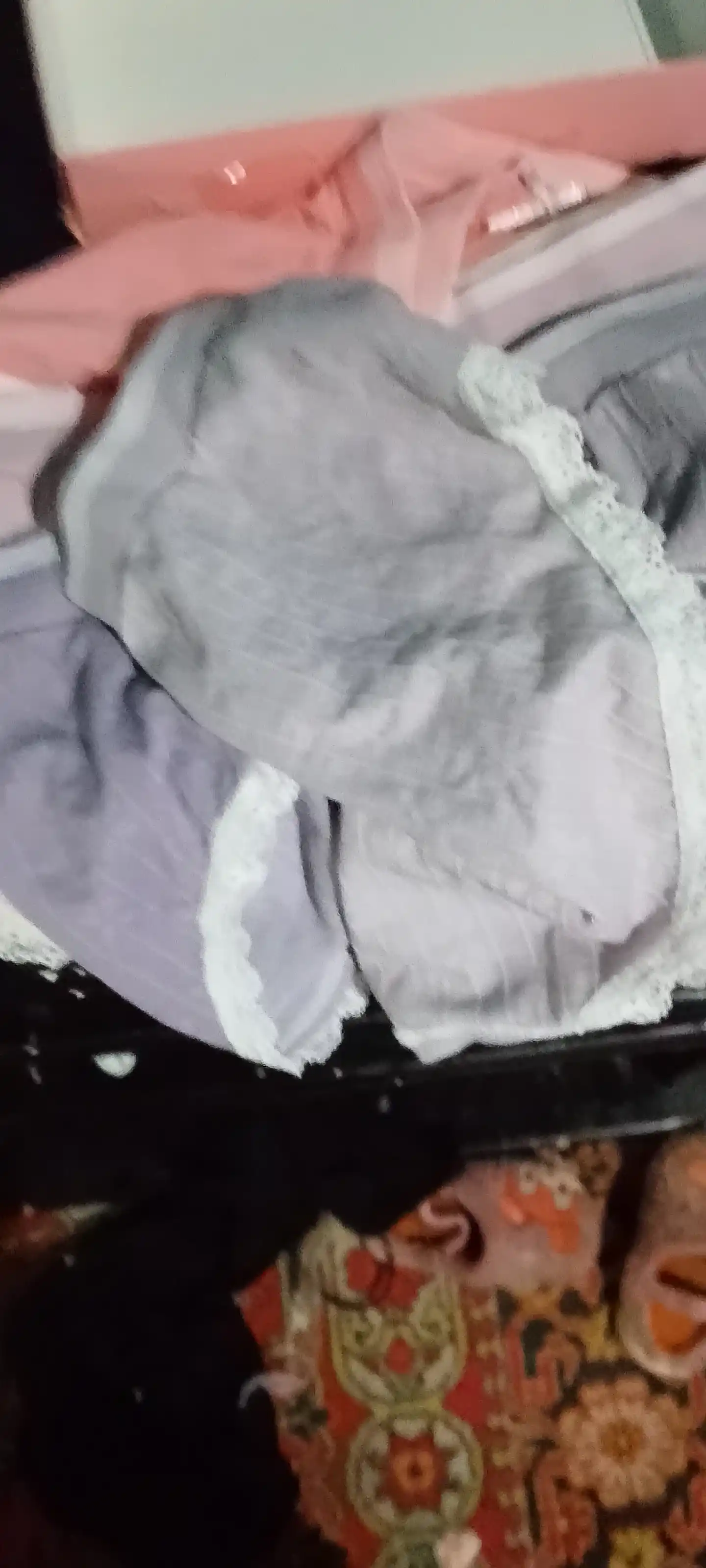 Ayollar uchun trusiklar, standart razmer, paxta, to'plamda 5 dona, ichki kiyim