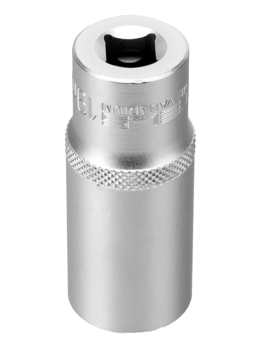 Набор удлиненных торцевых головок STELS, 3/8", 6-ти гр., CrV, 10шт., 8-19мм, 13604