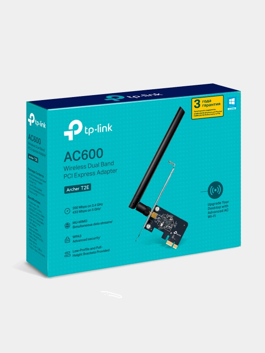 TP-Link Archer T2E Беспроводной PCI Express Wi-Fi адаптер, приёмник - 