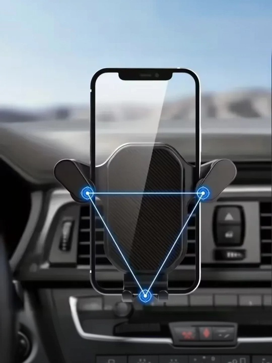 Universal avtomobil kanali telefon ushlagichi, holder, ikkita qisqich