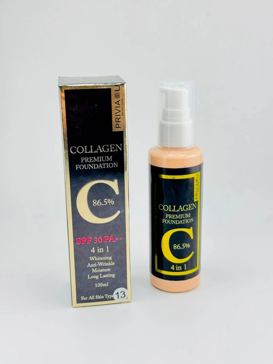 Barcha turdagi terilar uchun "Collagen SPF 30 PA+" tonal kremi, 100 ml