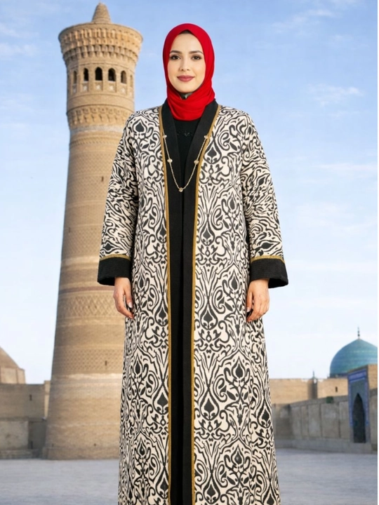 Milliy chopon,paxtali kardigan,ponbarxat va poplin, sovg'a uchun, abaya,hamma o'lchamlarda - 