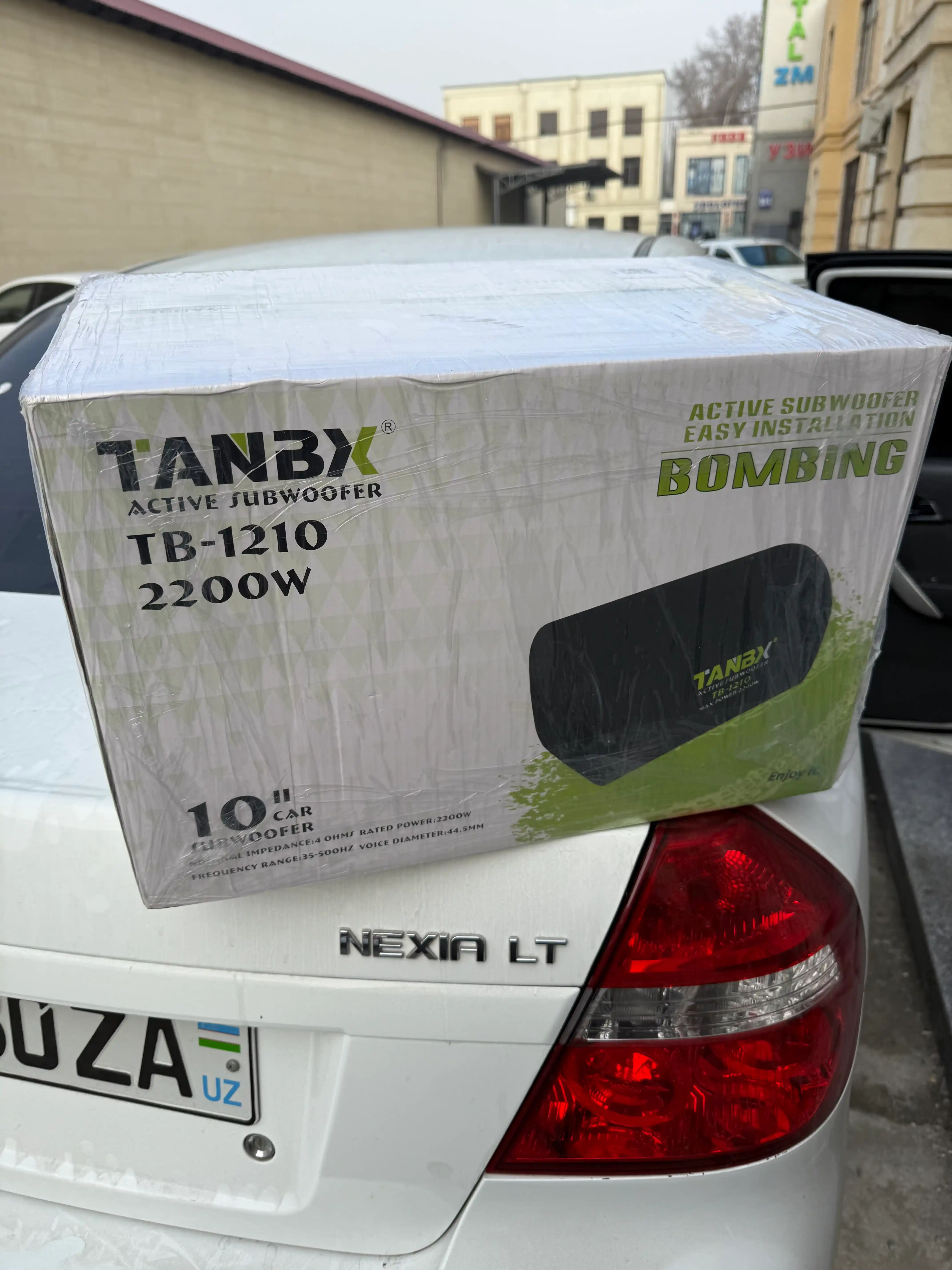 Сабвуфер со встроенным усилителем TANBX 1800,2000, 2200, 2500 Вт TB-1206, 1208, 1210, 1212