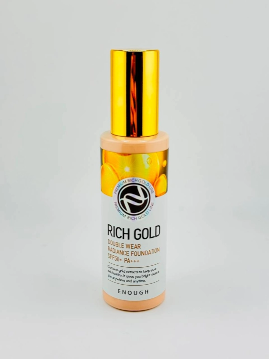 Oltin bilan tonal krem Rich Gold Double Wear Radiance Foundation - 