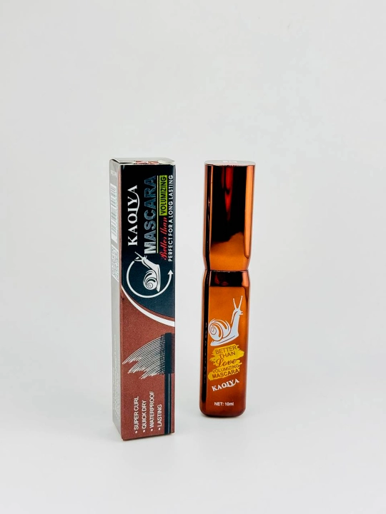 Тушь для ресниц Kaqiya Mascara, водонепроницаемая, долгая, быстросохнущая