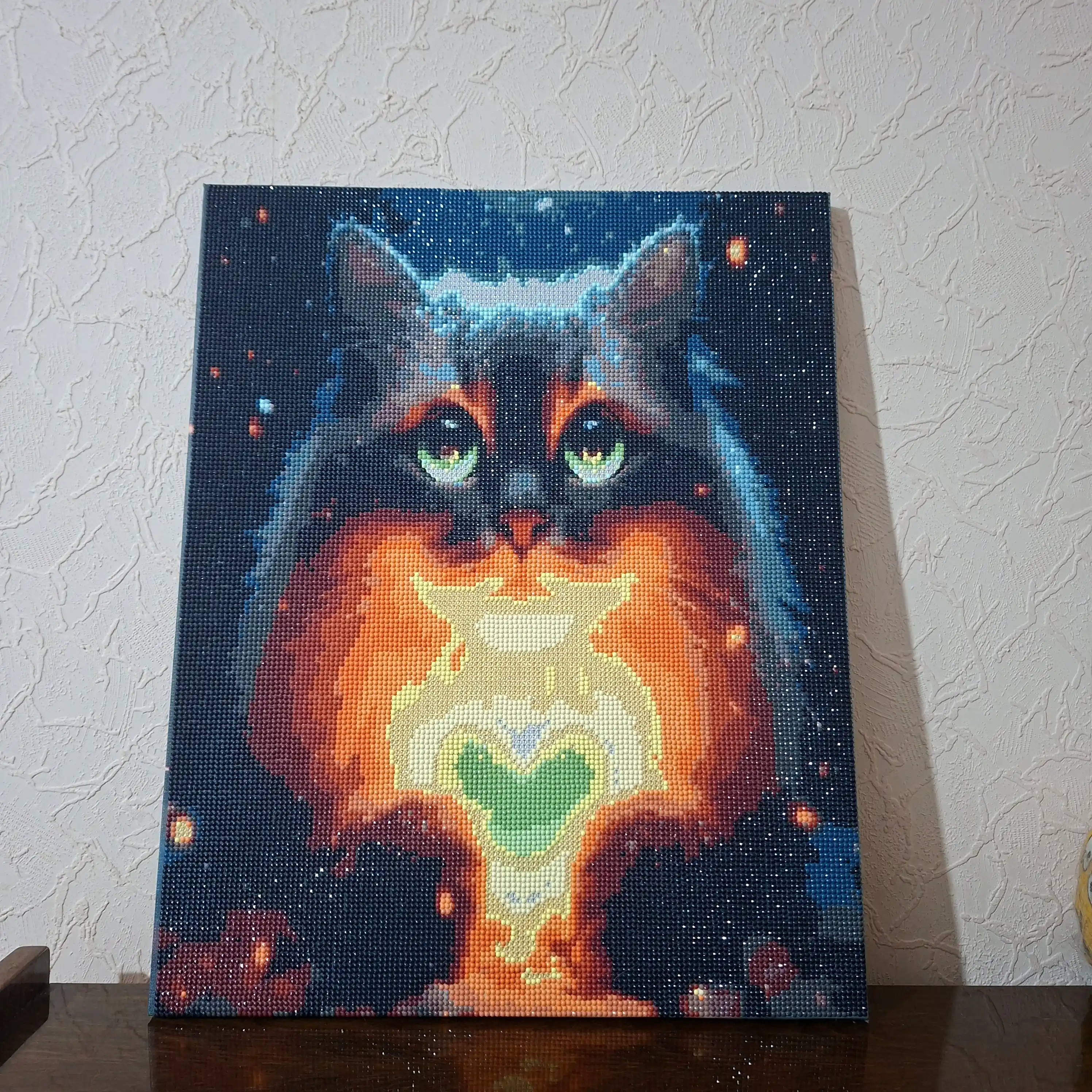 Olmosli mozaika, fosforli tunda yonadi 40*50 sm "JONIVORLAR"
