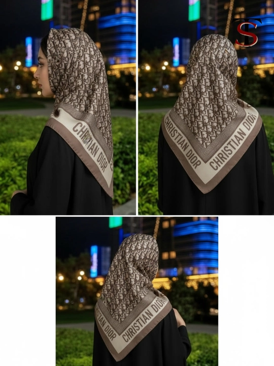 Ayollar ro‘mollari, ayollar ipak ro‘mol, shifon sharf, hijob, haj va umra uchun mos