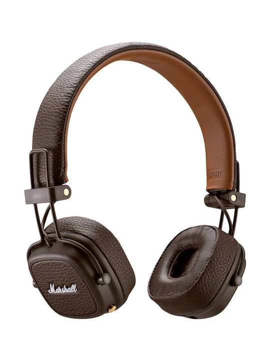 Marshall MAJOR IV Mikrofonli simsiz naushniklar, jigarrang