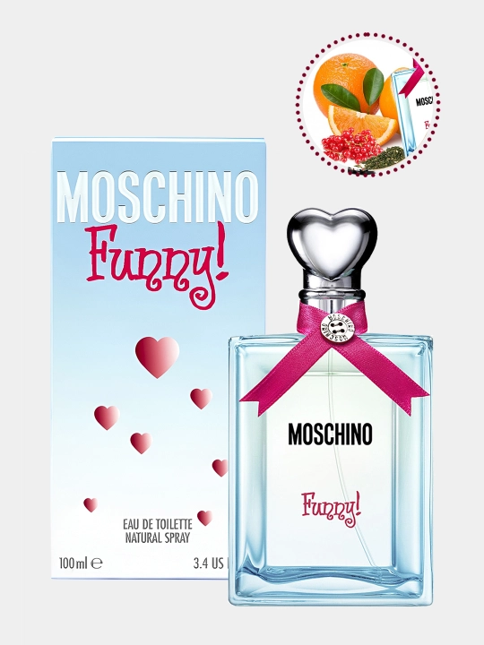 Туалетная вода для женщин,Moschino Funny подарочная, 100 мл