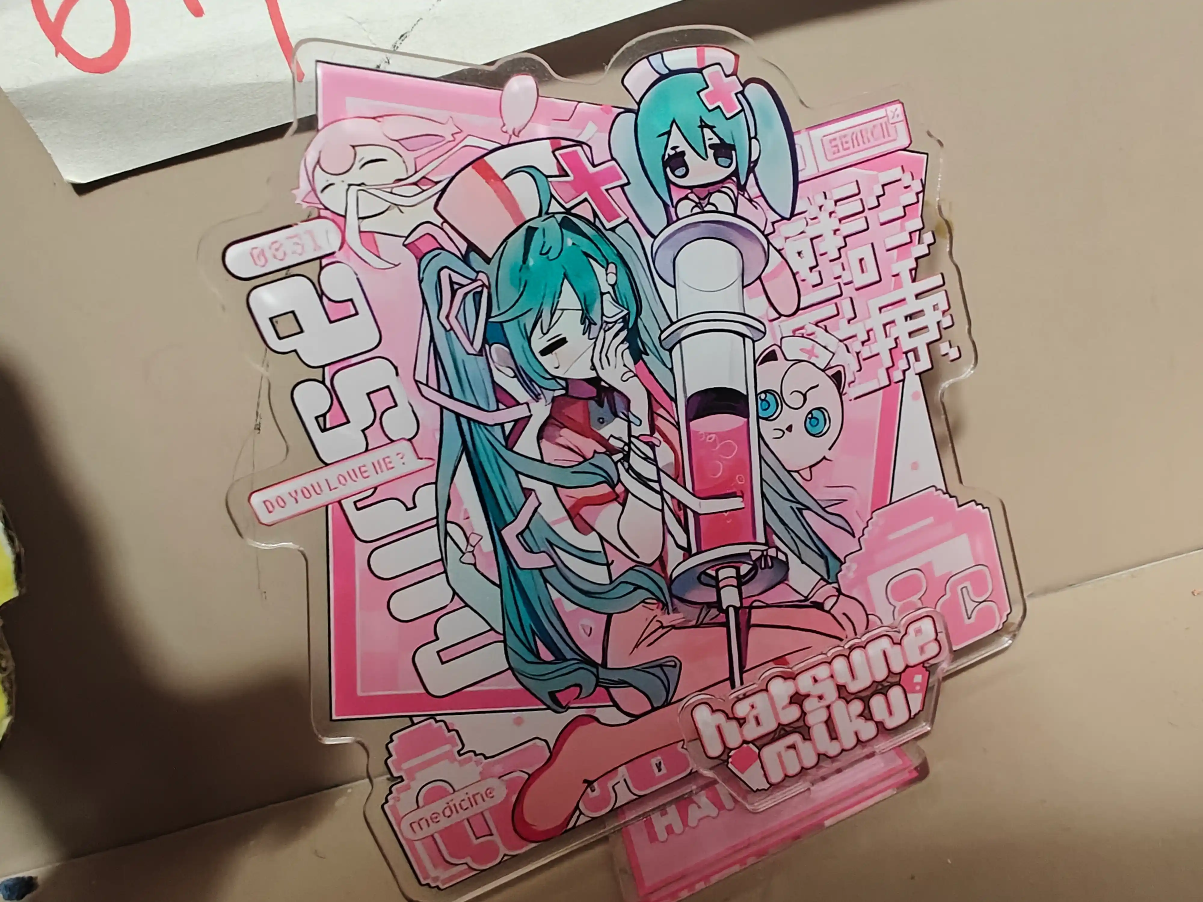 Акриловые фигурки, Хатсуне Мику/Miku Hatsune