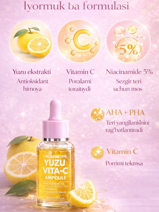 YUZU Vita C ампула ниацинамида 5%