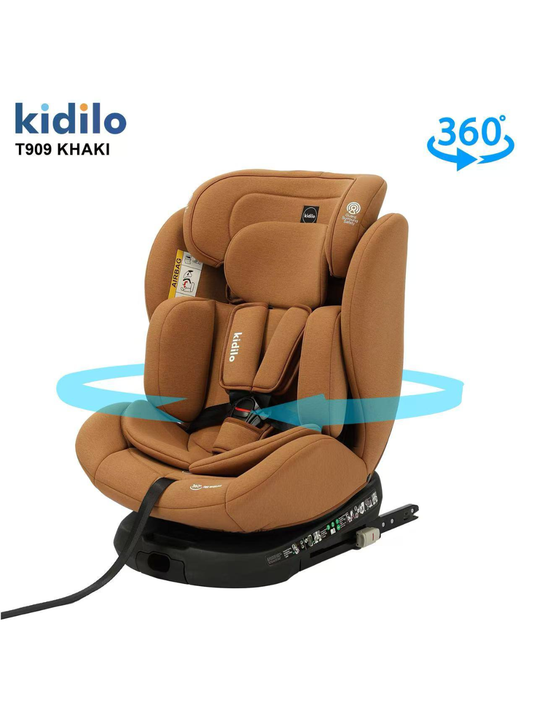 Автокресло Kidilo Isofix, 0-12 лет