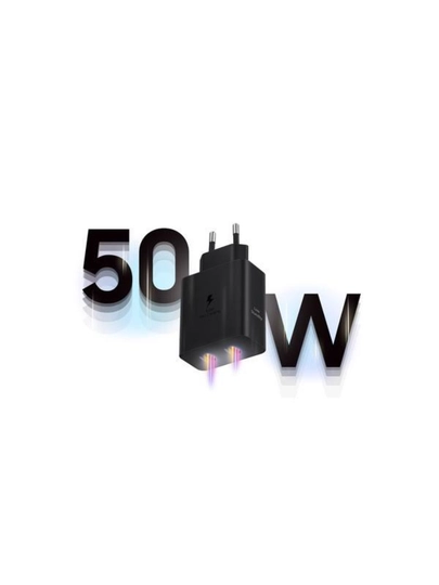 Сетевой адаптер Samsung 50W Type-C с кабелем Быстрая зарядка