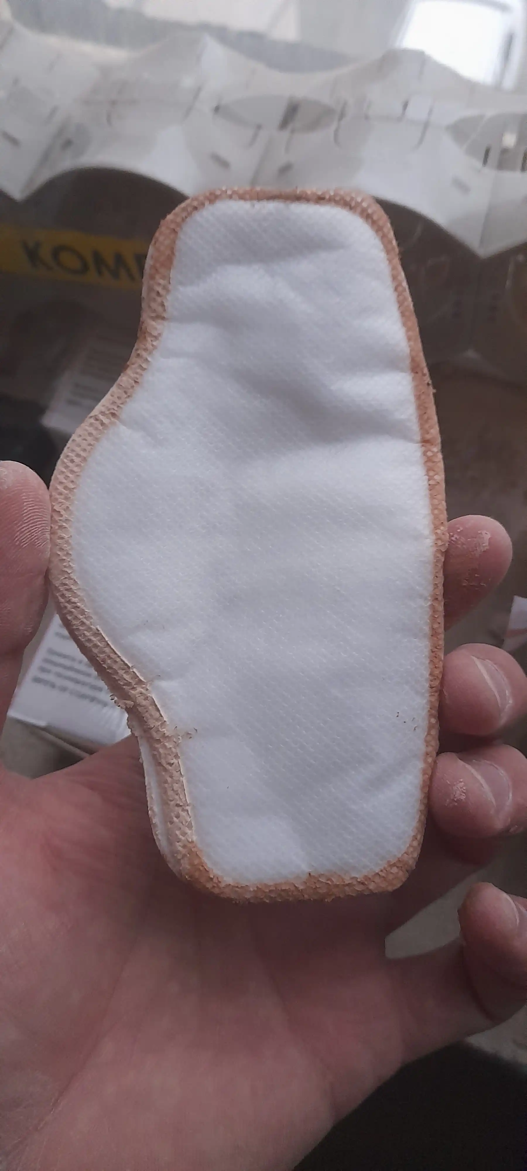 Changdan ximoyalovchi qurilish uchun respirator niqob, sanoat changlarini filtrlaydi