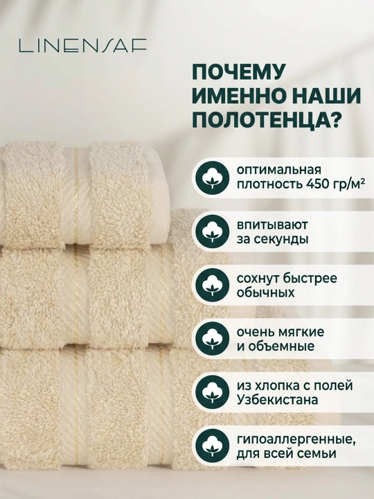 Sochiq, Linensaf, hammom sochiq, sochiq yuz va hammom, sochiqlar, 3 ta dona
