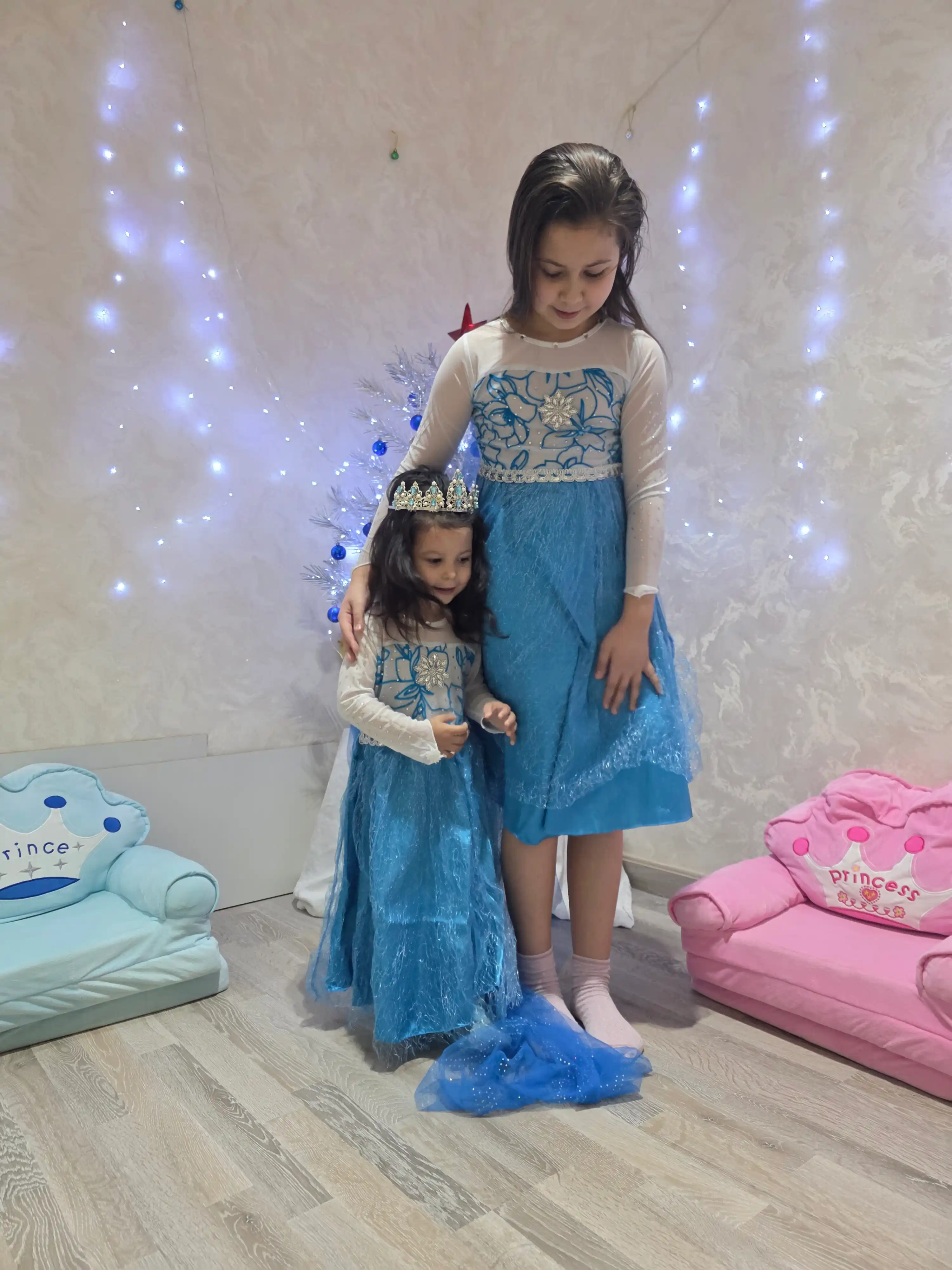 Платье Эльзы для девочки