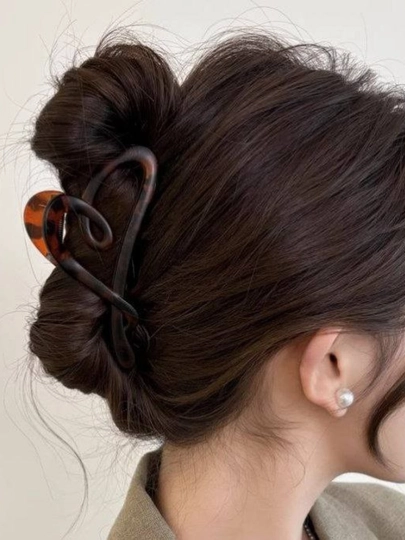 Заколка-краб для женщин, подходит для густых и тонких волос — MYHAIRR-ZGLKK-ТЕМНБОР