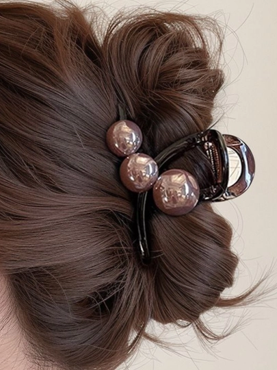 Заколка-краб для женщин, подходит для густых и тонких волос — MYHAIRR-ZGLKK-ПУРПУР